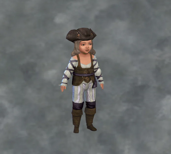 TSM Aarbyville Pirate Female Outfit - All Ages
