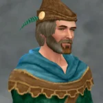 TSM Bard Cap Feather - Hat-Hair Version