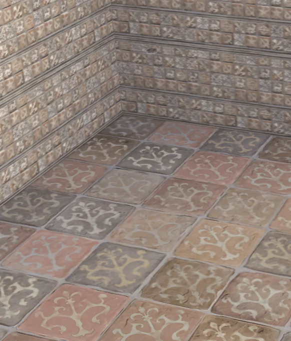 TSM Medieval Ornate Tiles Set