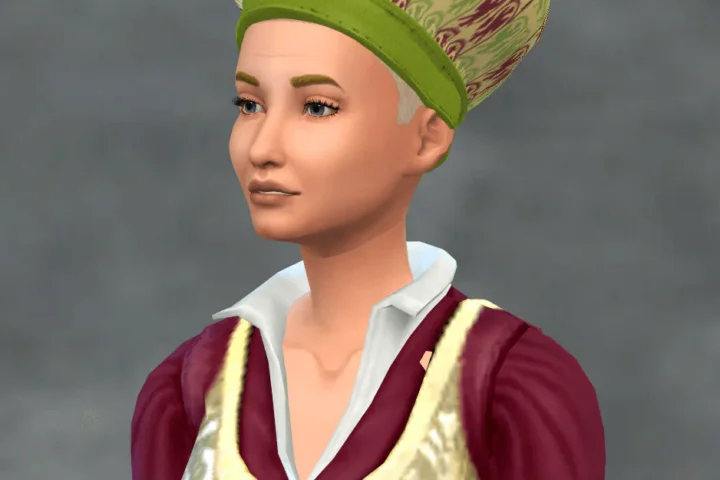 S2 Wawa Balzo Headdress - Hat-Hair Version