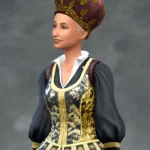S2 Wawa Balzo Headdress - Hat-Hair Version