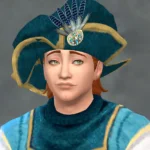 S2 Wawa Henry VIII Hat - Hat-Hair Version