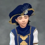 S2 Wawa Henry VIII Hat - Hat-Hair Version