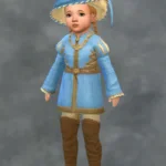 TSM Aristocrat Long Boots Royal - Pants & Skirt Version