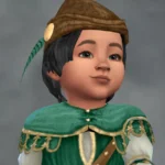 TSM Bard Cap Feather - Hat-Hair Version