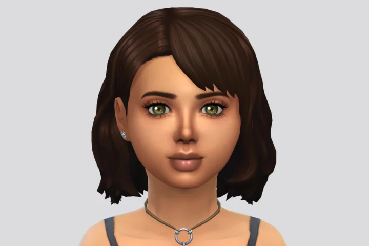 Kids Moon Choker Necklace