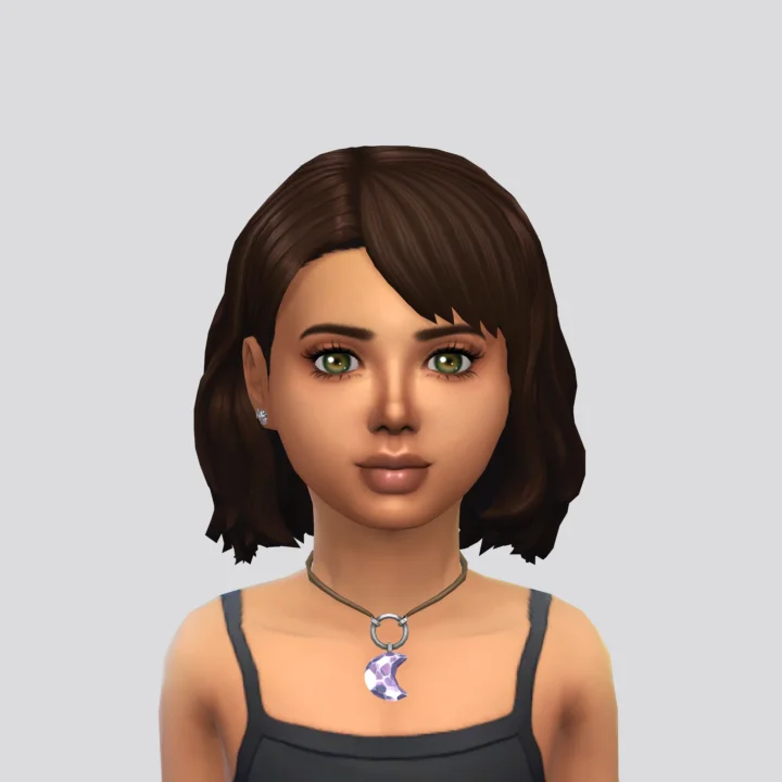 Kids Moon Choker Necklace