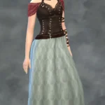 TSM Spy Leather Corset - Pants or Long Skirt versions