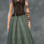 TSM Spy Leather Corset - Pants or Long Skirt versions