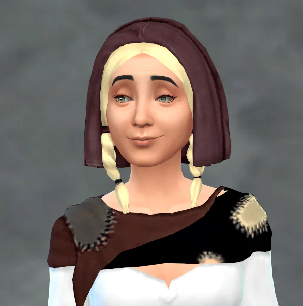 TSM Milkmaid Hat - Hat-Hair Version
