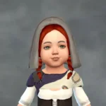 TSM Milkmaid Hat - Hat-Hair Version