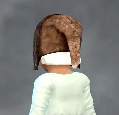 TSM Leather Hood Hat-Hair Version for All Ages