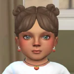 Strawberry Necklace for Infants