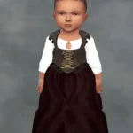 Tudor Maiden Outfit - Plain