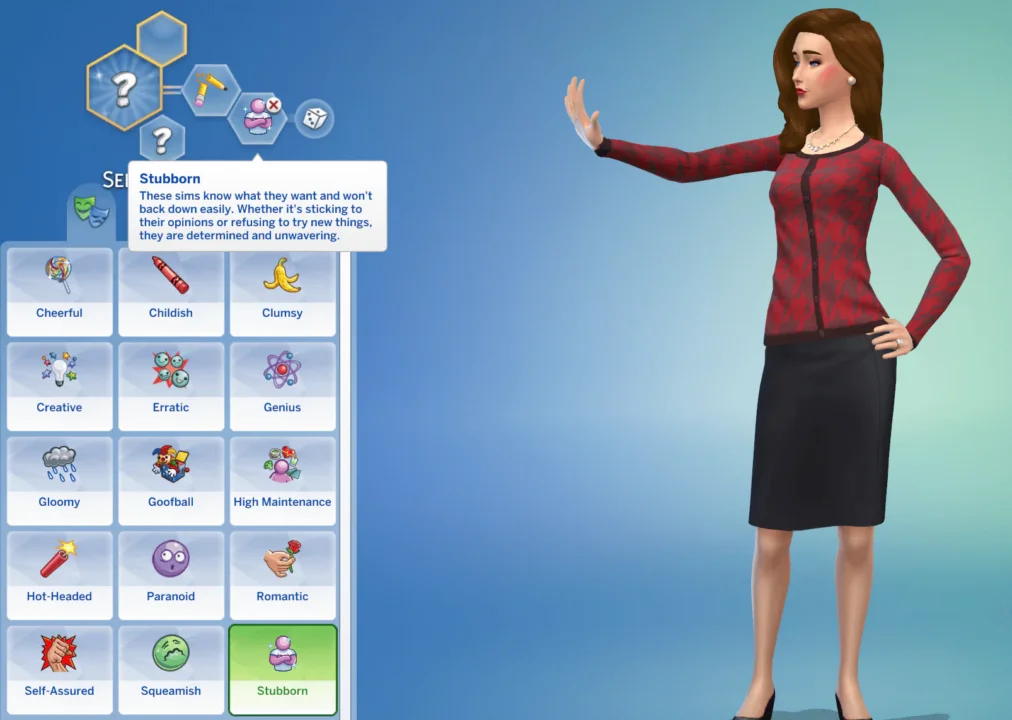 Emotional Trait - Stubborn