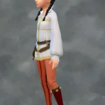 TSM Bard Pointed Shoes Outfit - Female