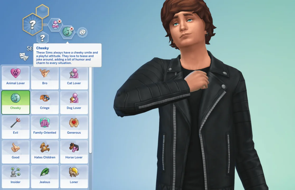Social Trait - Cheeky