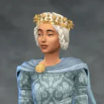CK3 Royal Crown 3 with Hair Attached