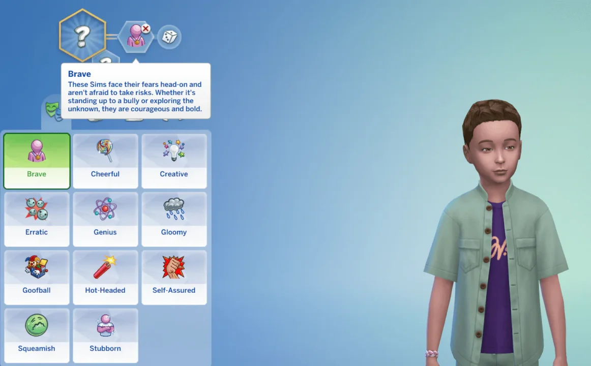 Emotional Trait - Brave