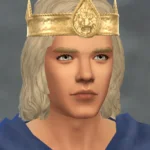 TSM King's Crown with Hair Attached