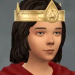 TSM King's Crown with Hair Attached