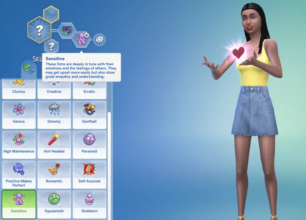 Emotional Trait - Sensitive