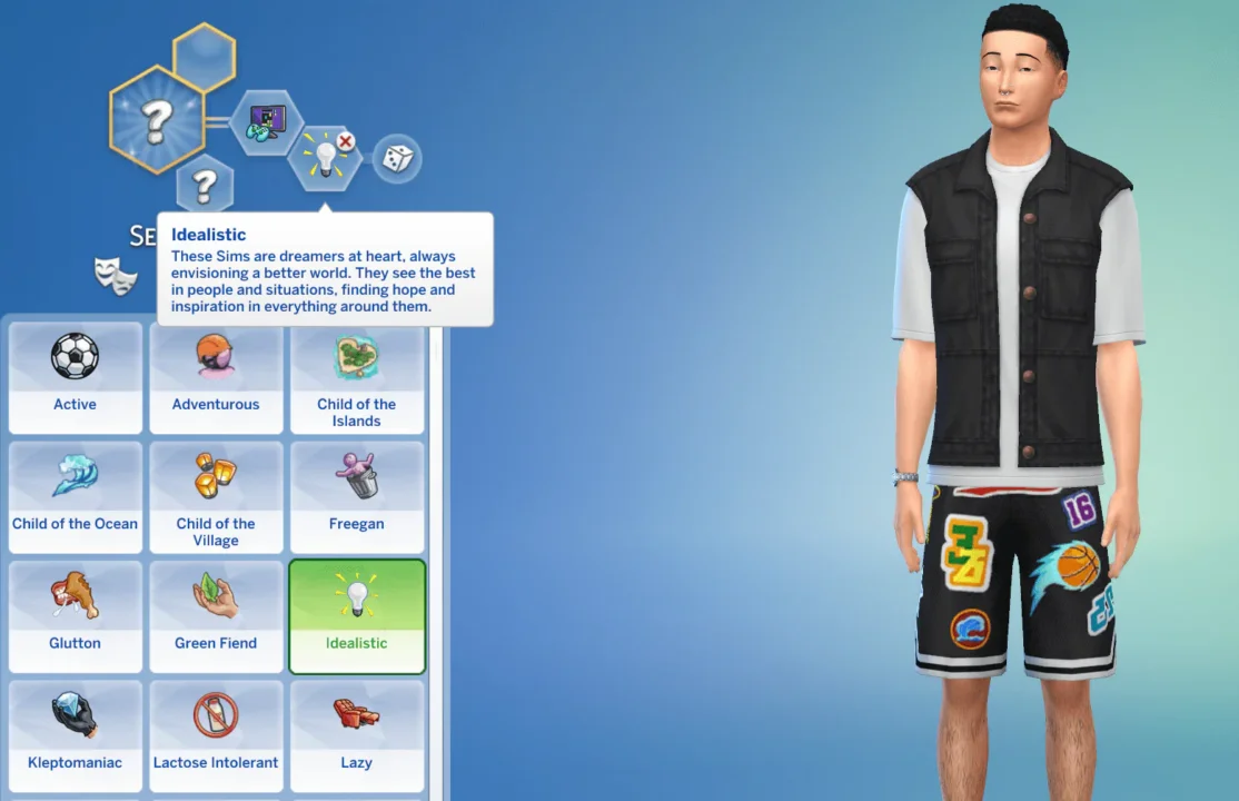 Lifestyle Trait - Idealistic