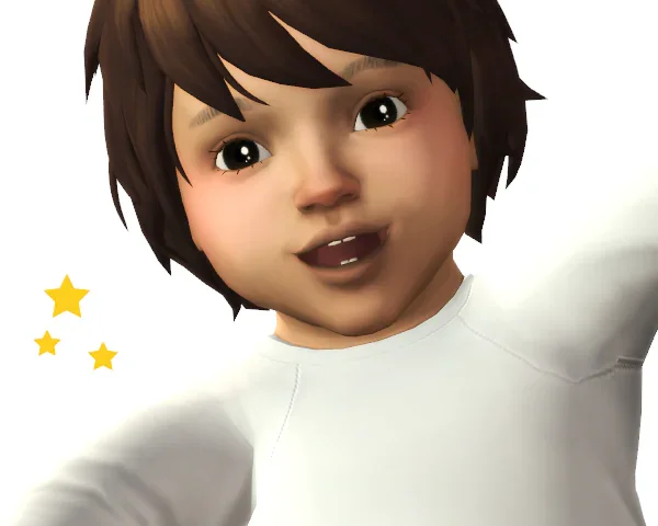 Messy Hair For Infants