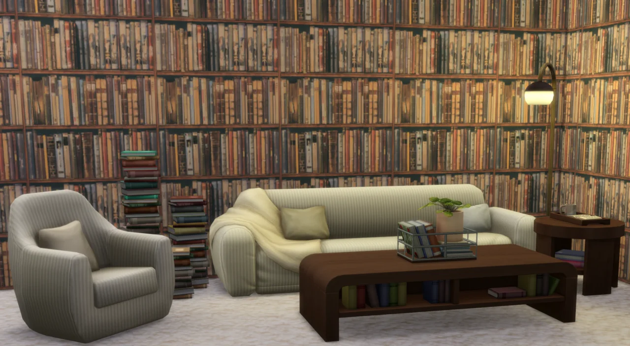 BGC Bookcase Wallpaper