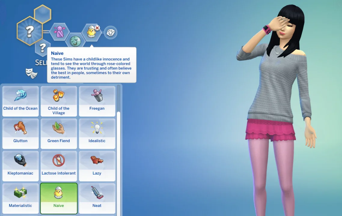 Lifestyle Trait - Naive