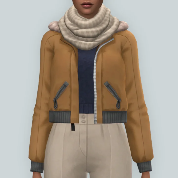 QICC - Neve Jacket with Scarf