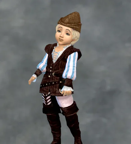 TSM Bard Tall Boots Male Outfit - All Ages