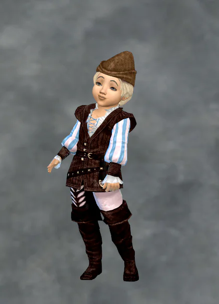TSM Bard Tall Boots Male Outfit - All Ages