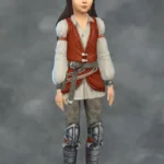 TSM Bard Tall Boots Female Outfit - Two Versions
