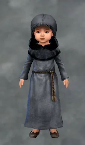 TSM Medieval Monk Robe with Hood for All Ages