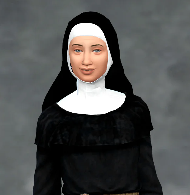 Medieval Nun Headpiece