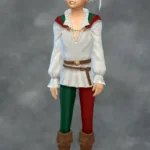 TSM Medieval Bard Cape Outfit