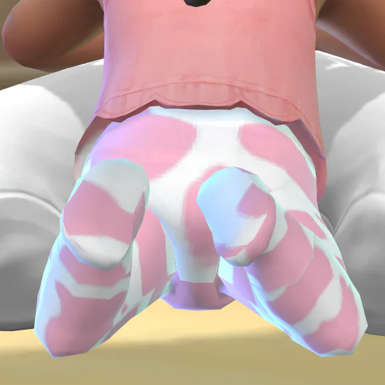 BGC Cow Print Tights Infant