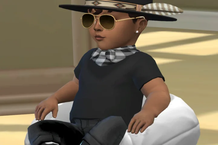 Infant Flat Cowboy Hat