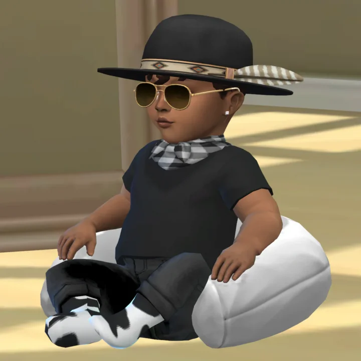 Infant Flat Cowboy Hat
