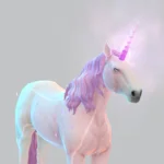Unicorn 18 Solid Colour Horn