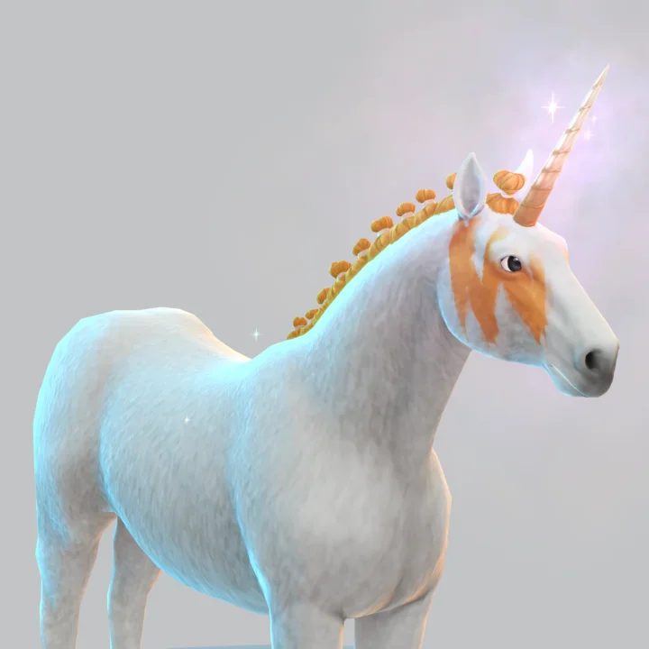 Unicorn 18 Solid Colour Horn