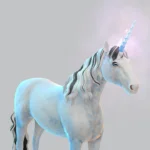 Unicorn 18 Solid Colour Horn