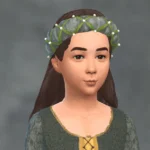 CK3 Blanche Headpiece - Jungfernkranz - Hat-Hair Version