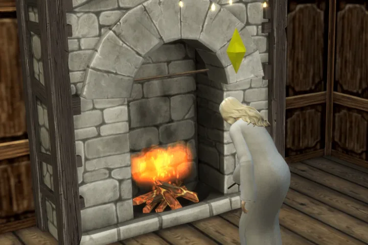 TSM Physician Fireplace functional, 2 sizes