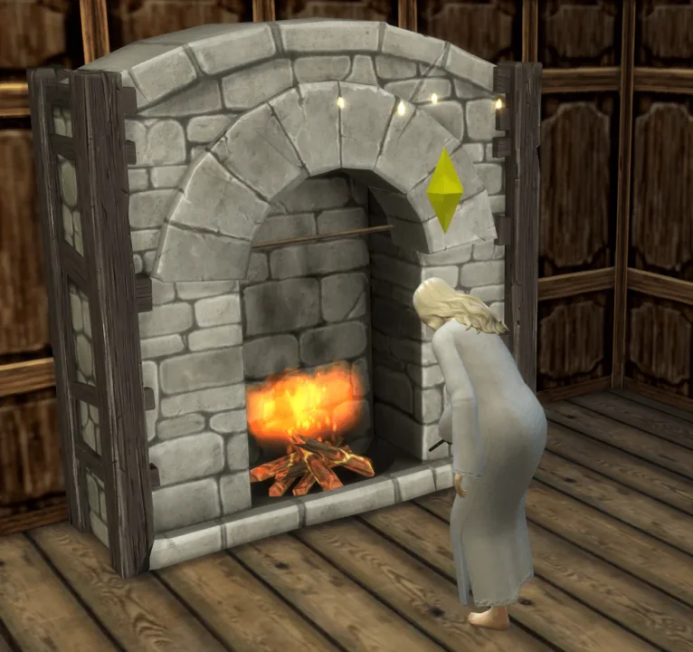 TSM Physician Fireplace functional, 2 sizes