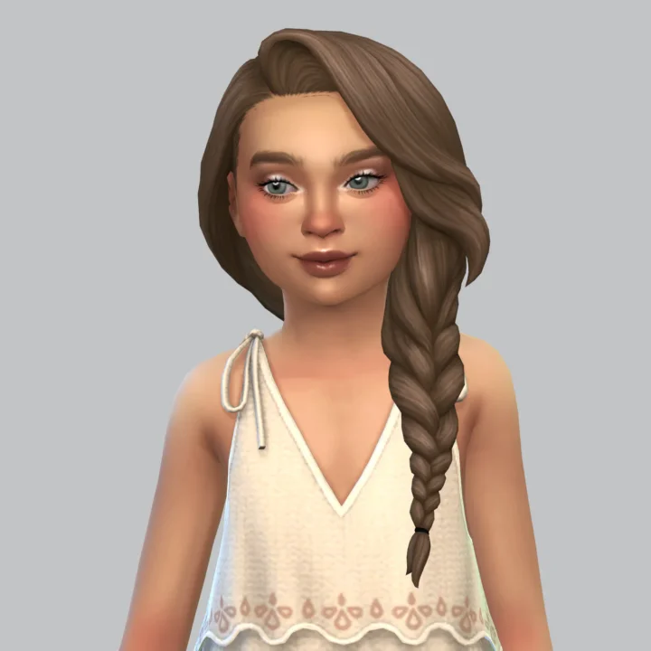 Side Braid for Kids