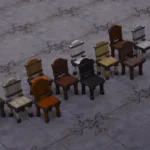 TSM Medieval Rustic Dining Set