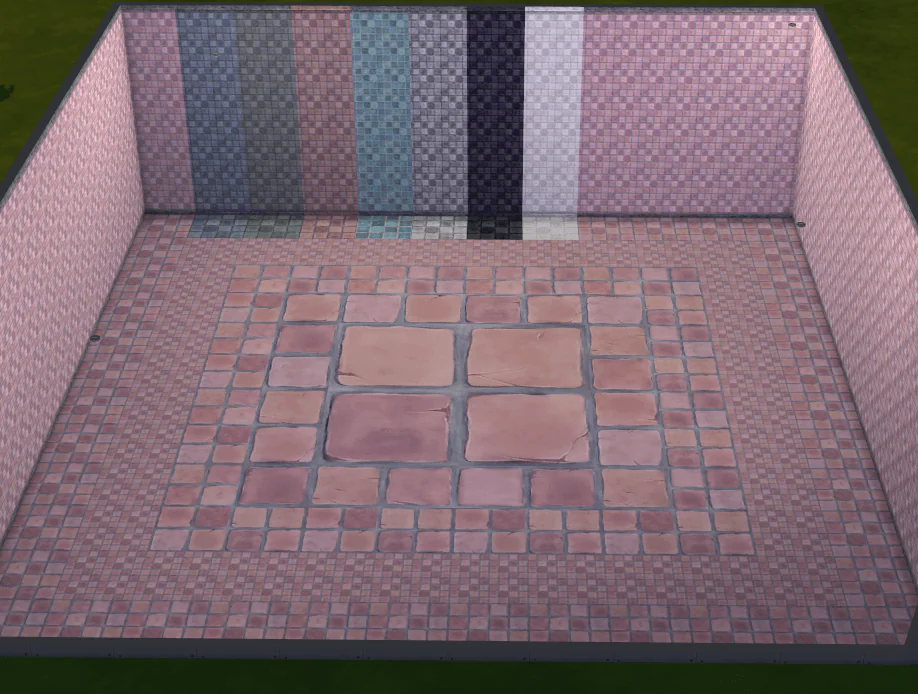 TSM Floor & Wall - Clay Tiles Set