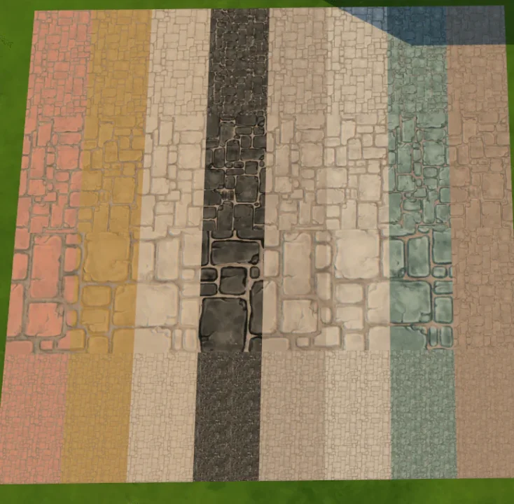 TSM Floor Flagstone Brown